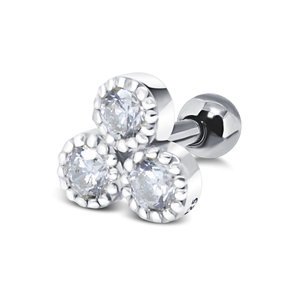 Beautiful Crystal Ear Piercing TIP-2741